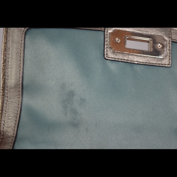 COACH Metallic Gold Leather CHELSEA Flap Handbag - Picture 4 of 8